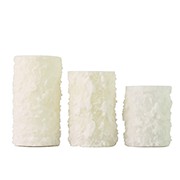 White Snow Pillar Flameless LED Candle Electronic candles